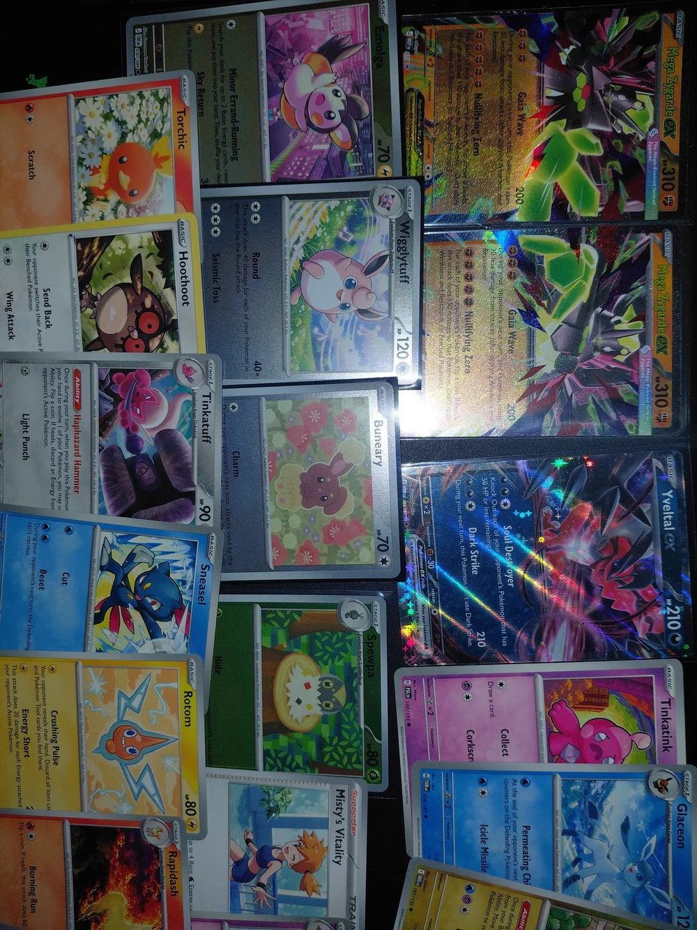 Mixed Pokémon Trading Cards - Assorted Holo & Promo Cards